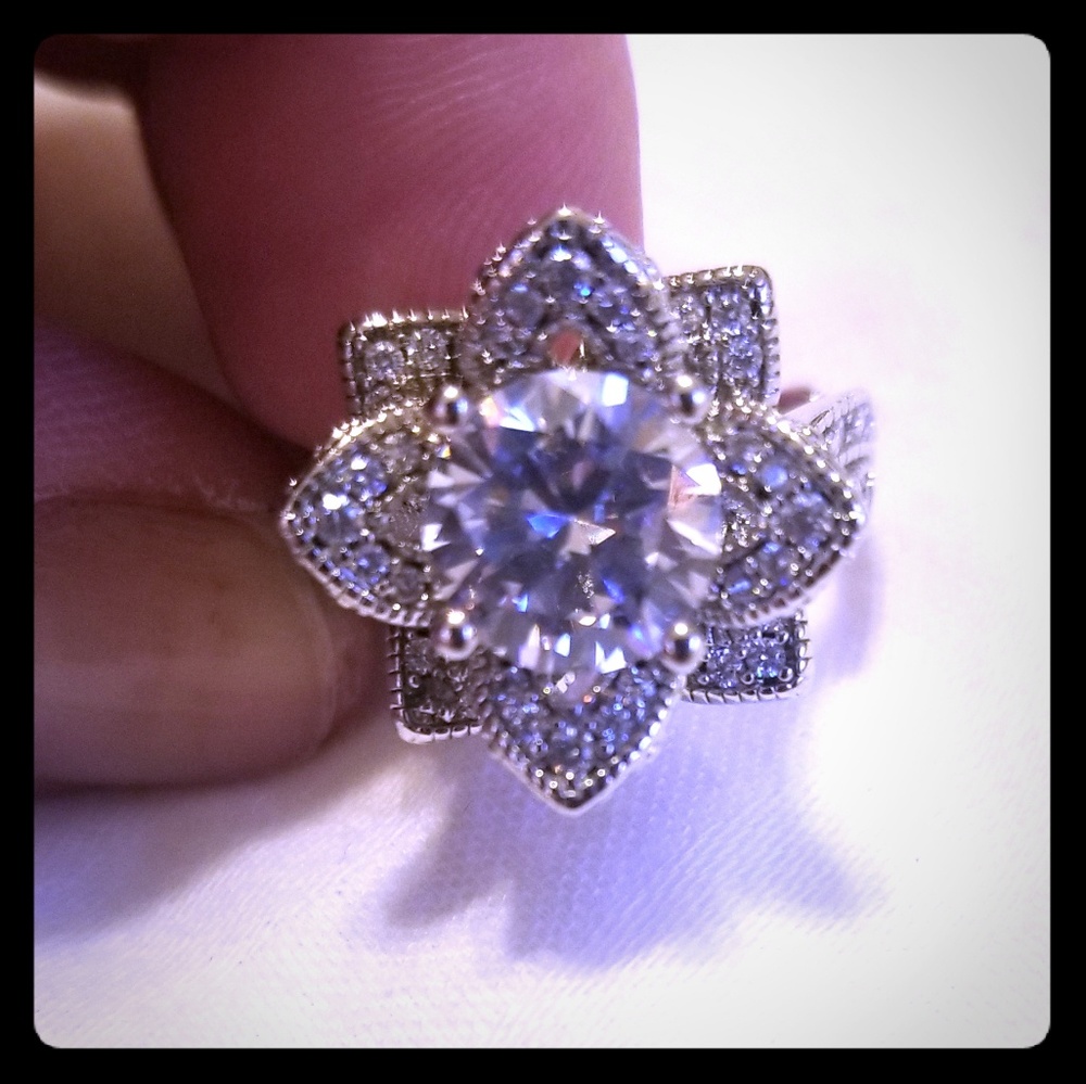 Vintage costume jewelry ring